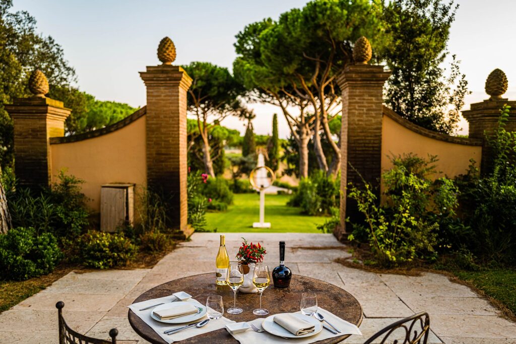 La Villa Restaurant at L'Andana Resort in Tuscan Maremma