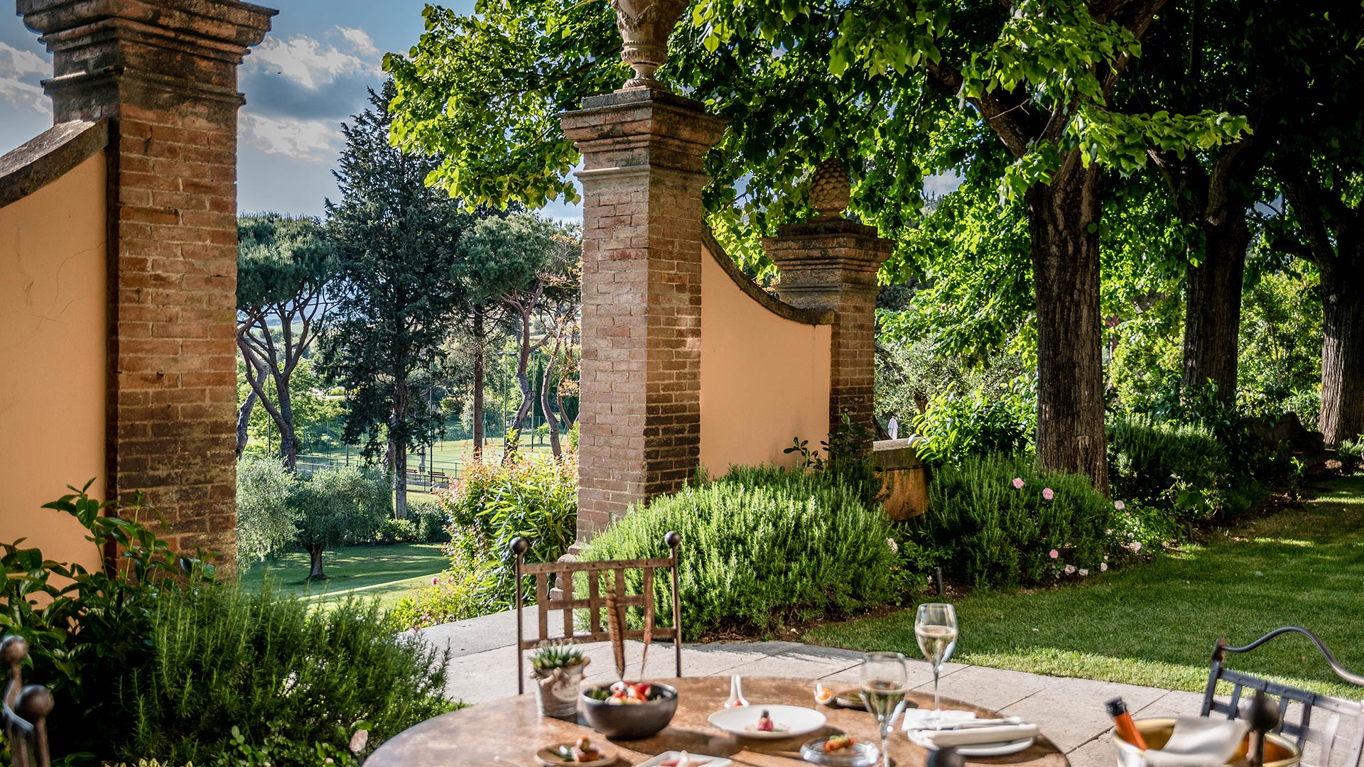 Ristorante La Villa de L'Andana Resort nella Maremma Toscana