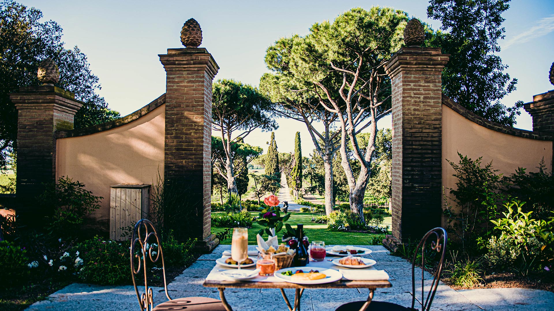 La Villa Restaurant at L'Andana Resort in Tuscan Maremma